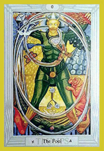El Loco en el Tarot de Thoth. Simbología, significado y su relación con Urano.