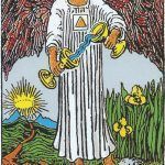 Simbología y significado de La Teamplanza en el Tarot Rider waite