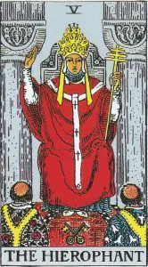 Significado de El Hierofante Tarot Rider Waite