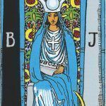 Significado de La Sacerdotisa Tarot Rider Waite