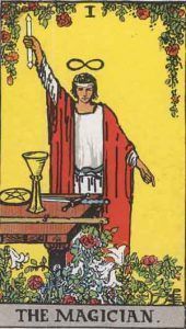 El Mago Tarot Raider Waite, simbolismo y significado.