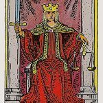 Significado y simbología de La Justicia en el Tarot Rider Waite
