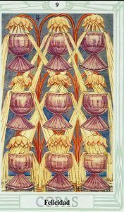 nueve de copas Tarot Thoth
