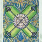 cuatro de espadas en el tarot de thoth