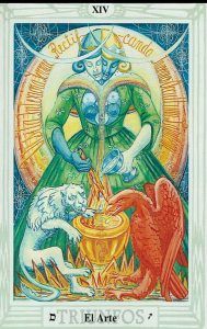 El Arte en el Tarot de Thoth, simbología y significado