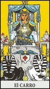 Significado y simbolismo del Carro en el Tarot Rider Waite