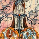 El Diablo en el tarot de Thoth, simbología y significado.