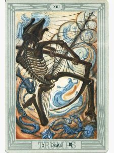 La Muerte en el Tarot de Thoth. Simbología y significado
