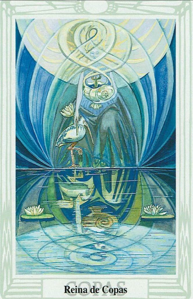 reina de copas en el Tarot de Thoth