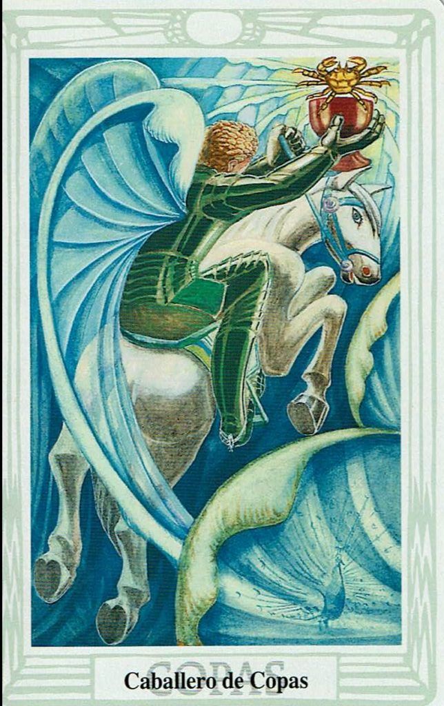 rey de copas tarot de Thoth