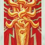 As de bastos Thoth. Significado y simbolismo.