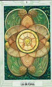 as de oros Tarot de Thoth