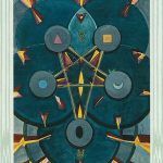 cinco de oros tarot de Toth
