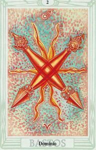 El dominio en el Tarot de Thoth. Significado, simbología y relación con Marte en Aries.