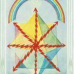 ocho de bastos en el Tarot de Thoth. Significado y simbolismo