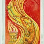 Princesa de bastos tarot de Thoth