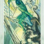 Princesa de espadas Tarot de Thoth