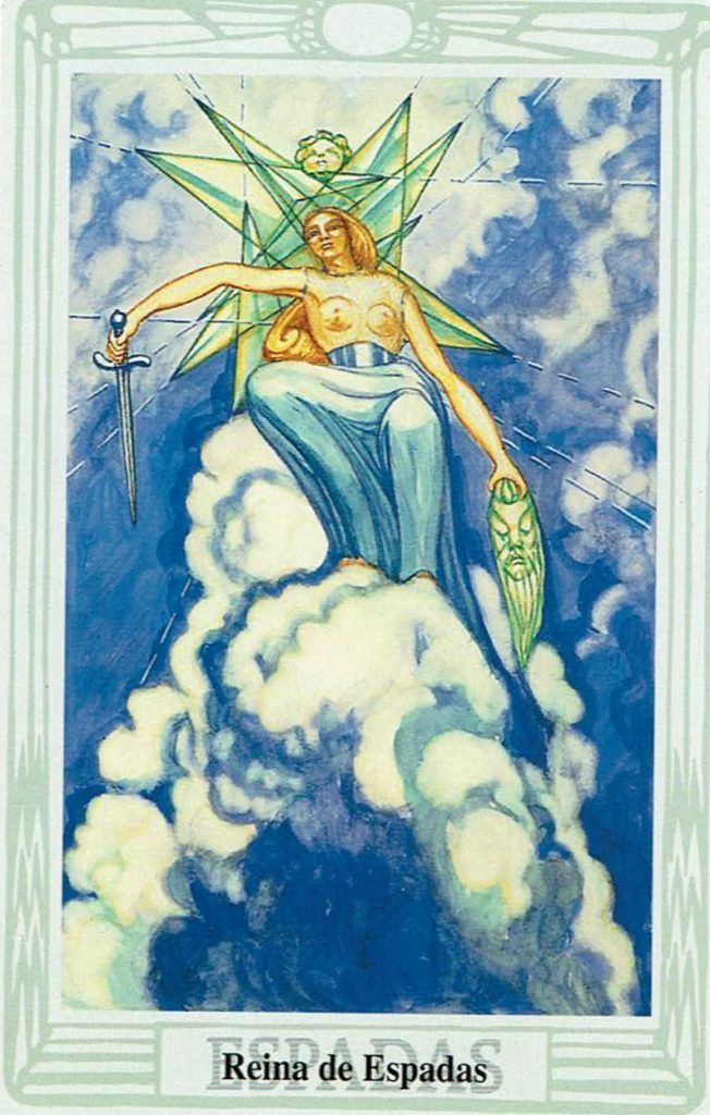 reina de espadas tarot thoth