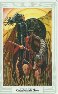rey de oros en el tarot Thoth