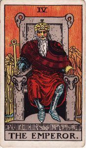 Simbología y significado del Emperador en el Tarot Rider Waite.