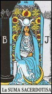 La Sacerdotisa Tarot Rider Waite. Simbología y significado