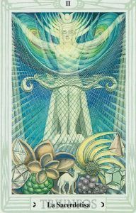 La Sacerdotisa en el Tarot de Thoth. Simbolismo, significado y relación con La Luna.