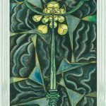 tres de espadas en el Tarot Thoth