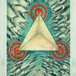 tres de oros Tarot de Thoth