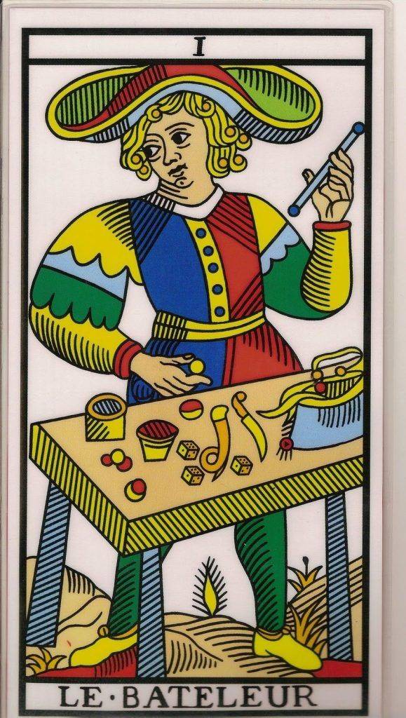 Simbología y significado del Mago en el Tarot de Marsella