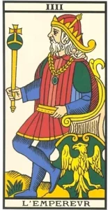 Simbología y significado del Emperador en el Tarot de Marsella