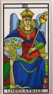 Simbología y significado de la Emperatriz en el Tarot de Marsella