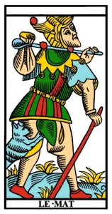 El Loco en el tarot de Marsella. Simbolismo y significado.