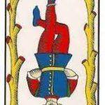 El Colgado en el Tarot de Marsella. Simbolismo y significado.