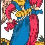 Significado y simbología de La Templanza en el Tarot de Marsella