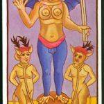 El Diablo en el Tarot de Marsella. Significado y simbolismo.